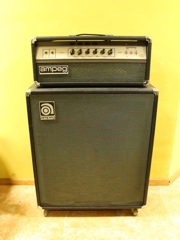 Ampeg V2 Guitar Tube Head + Ampeg V4 Cab
